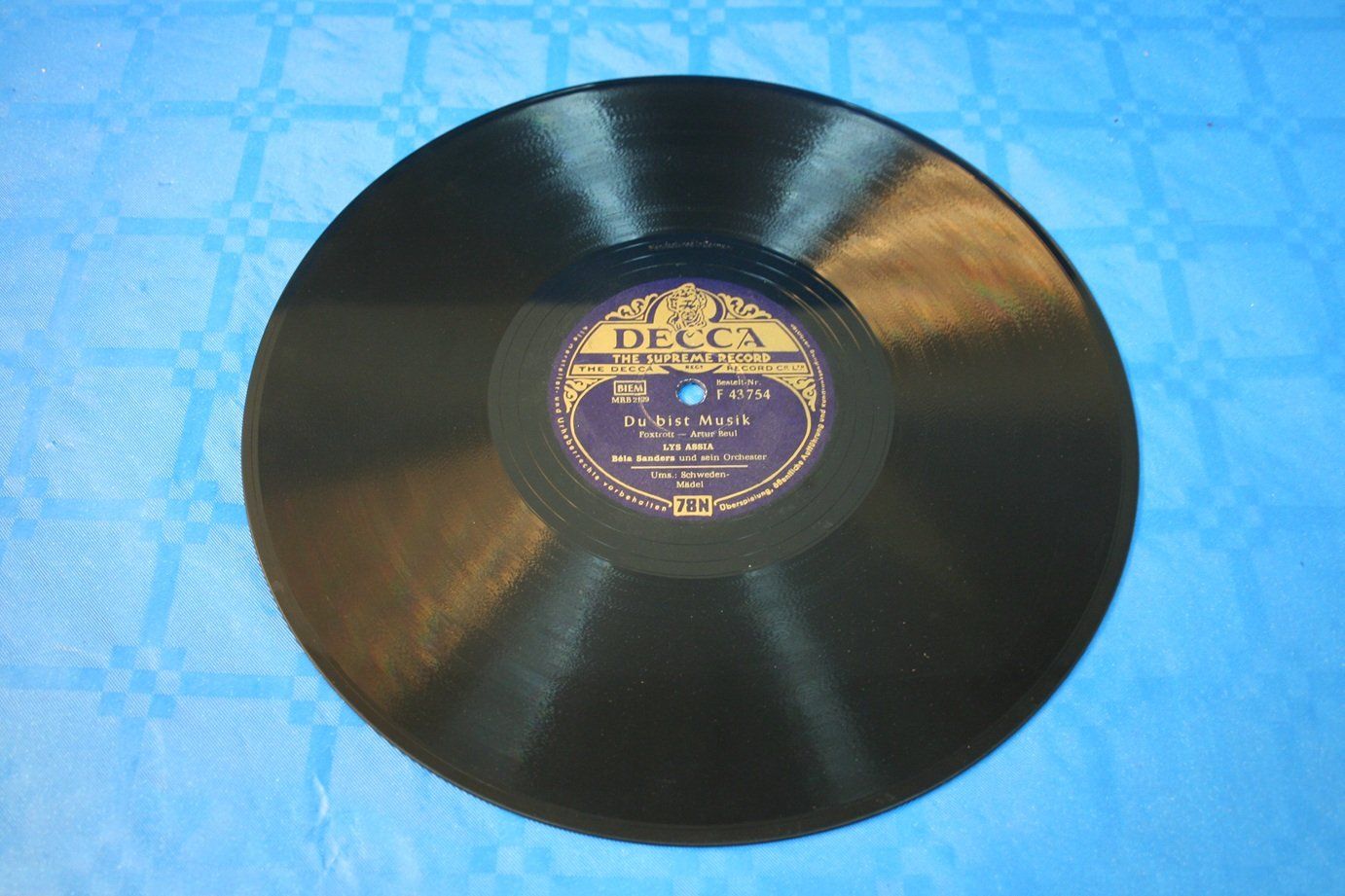 Dischi in vinile: Schallplatte Schellack, 78 Touren – Usato da Wettingen venduto da zibi137 1