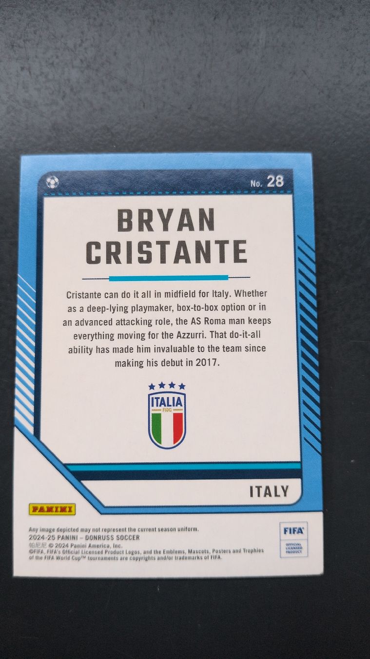 Panini Carte collezionabili: Panini Donruss - Bryan Cristante – Nuovo (secondo la descrizione) da Riddes venduto da marioCro16 1