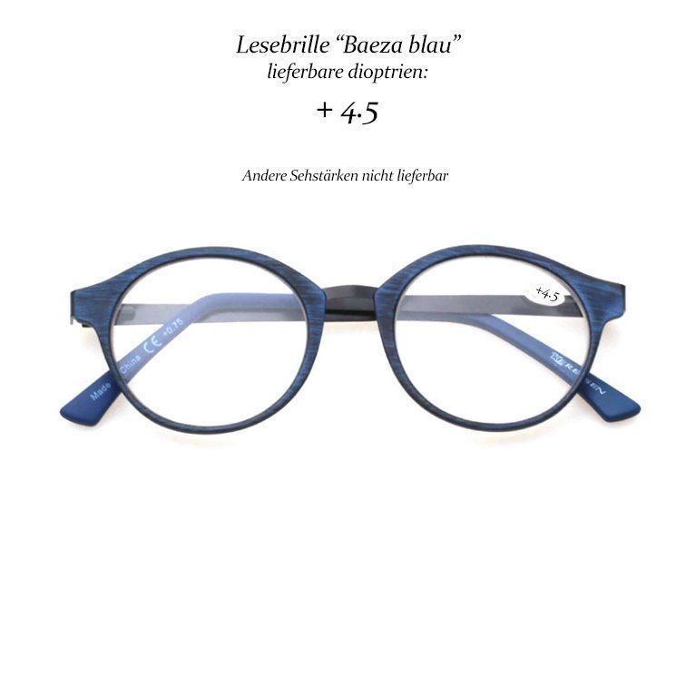 Brillen & Gläser: Lesebrille Baeza blau +4.5 – Neu und originalverpackt aus Pfäffikon SZ von ANNAPURNA8091