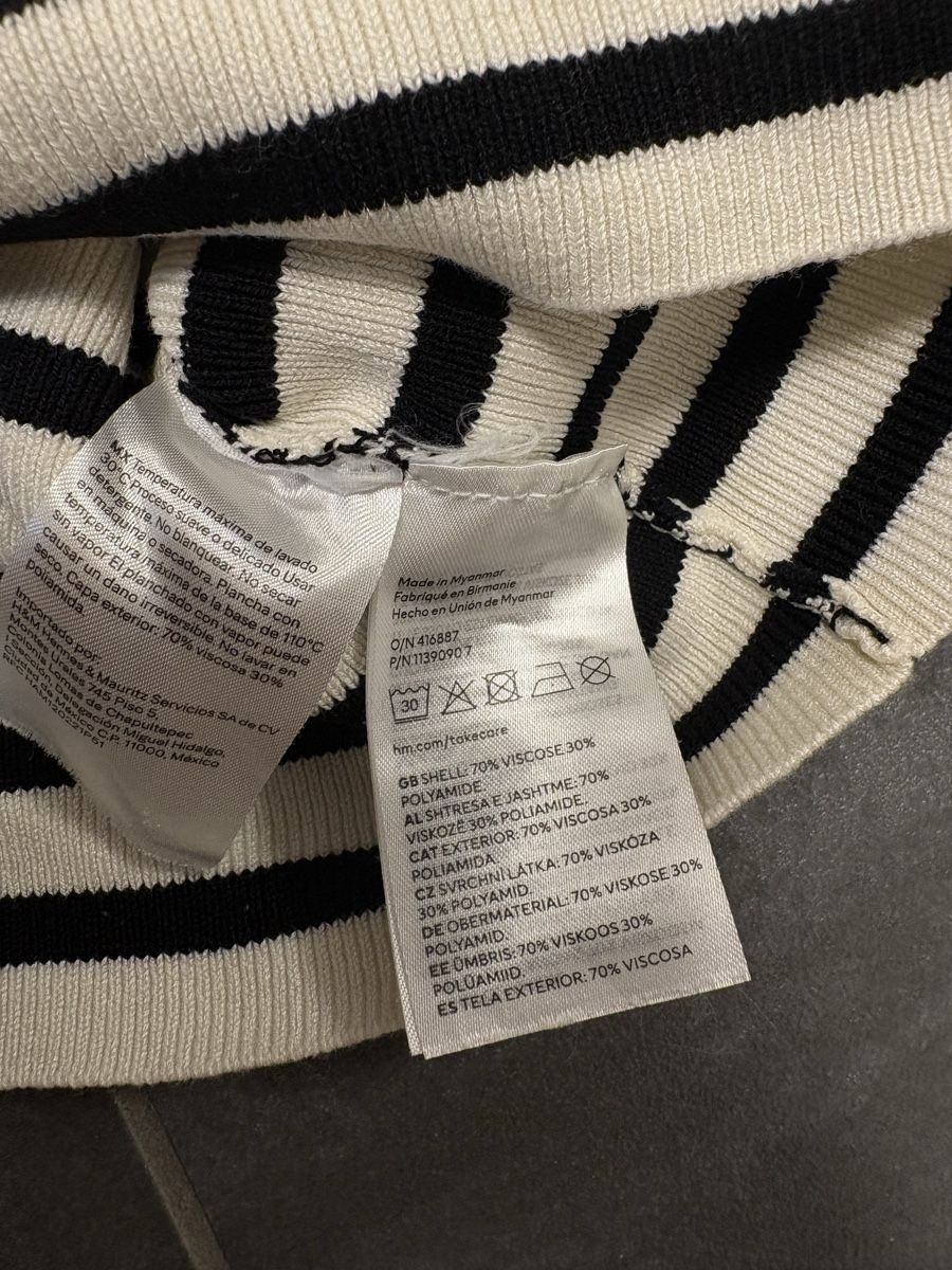 H&M Tops: H&M Tube Top in Rippstrick S – D'occasion à Rümlang par svent 4