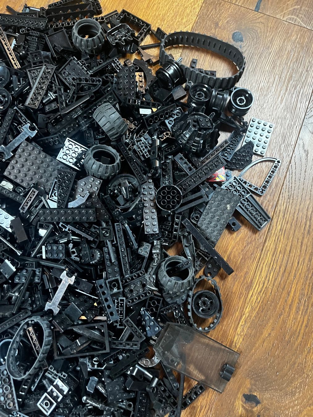 Lego Giocattoli: Lego 1kg Diverse schwarze Teile – Usato da lindau venduto da Technick 3