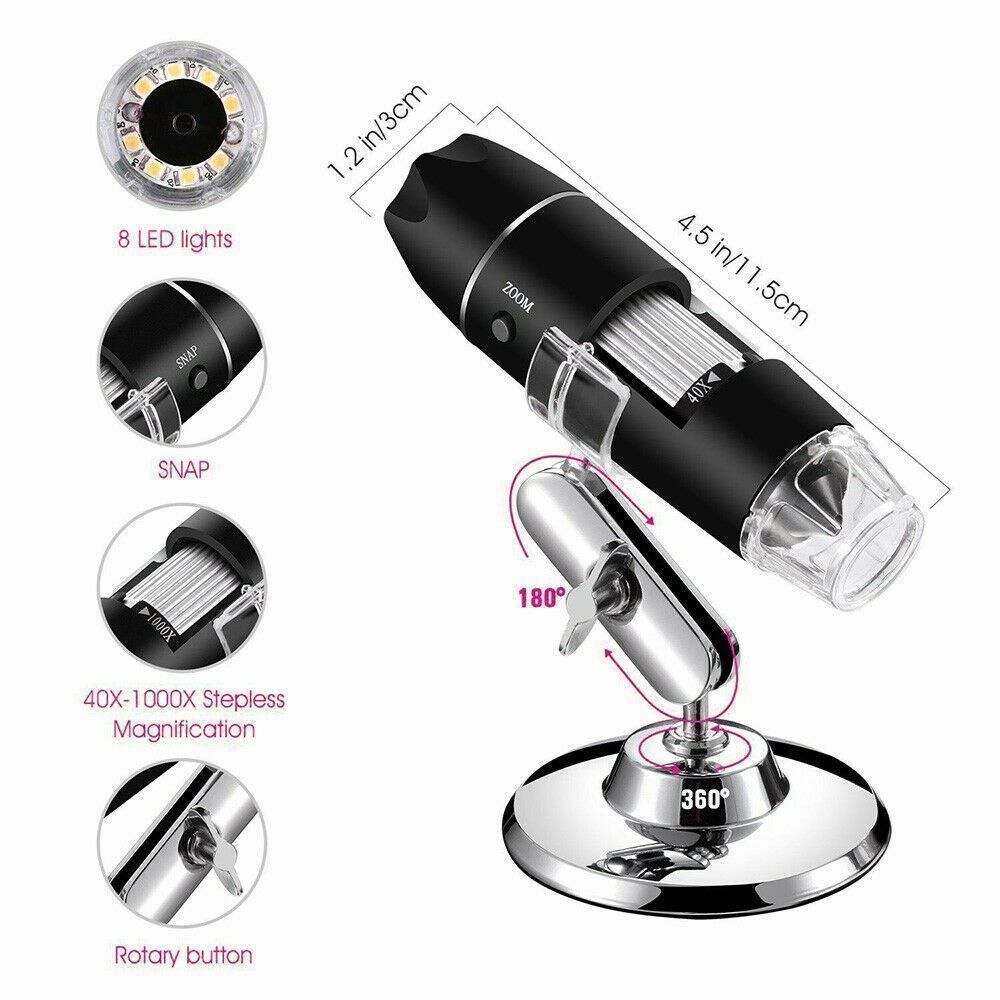 Autres optique: USB Digital 8LED Lupe Restposten – Neuf (Voir description) à Kirchdorf AG par Lionstein 5