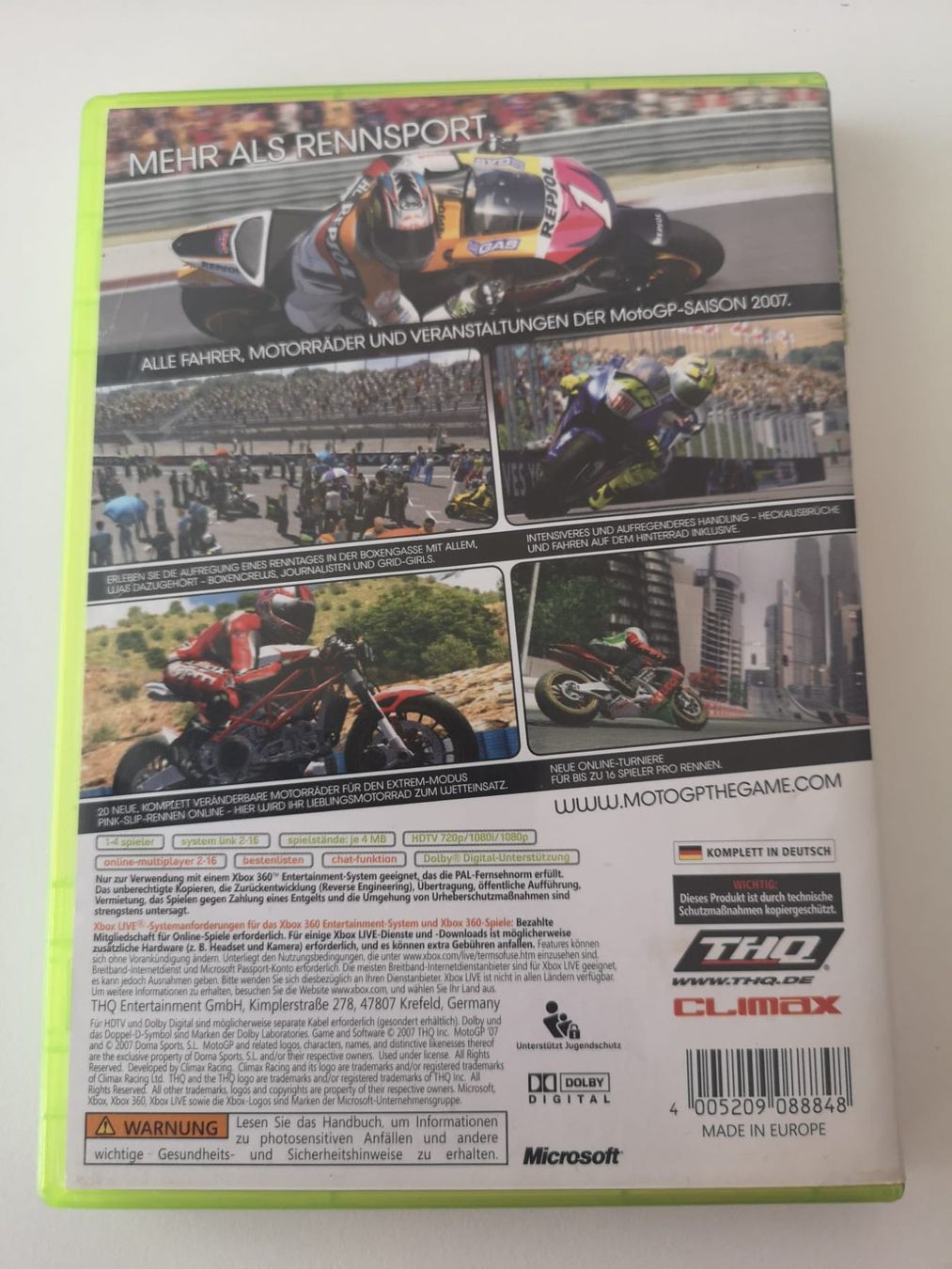 Giochi: MotoGP 07 (XBOX 360) – Usato da Herisau venduto da Seyashop1 2