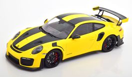 PORSCHE 911 991 II GT2 RS 2018 GELB 1:18 MINICHAMPS