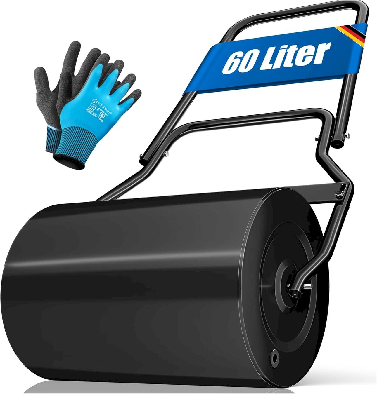Attrezzi per la lavorazione del suolo: KESSER Rasenwalze 60l 50cm schwarz – Nuovo e nell'imballaggio originale da Bottighofen venduto da zaap
