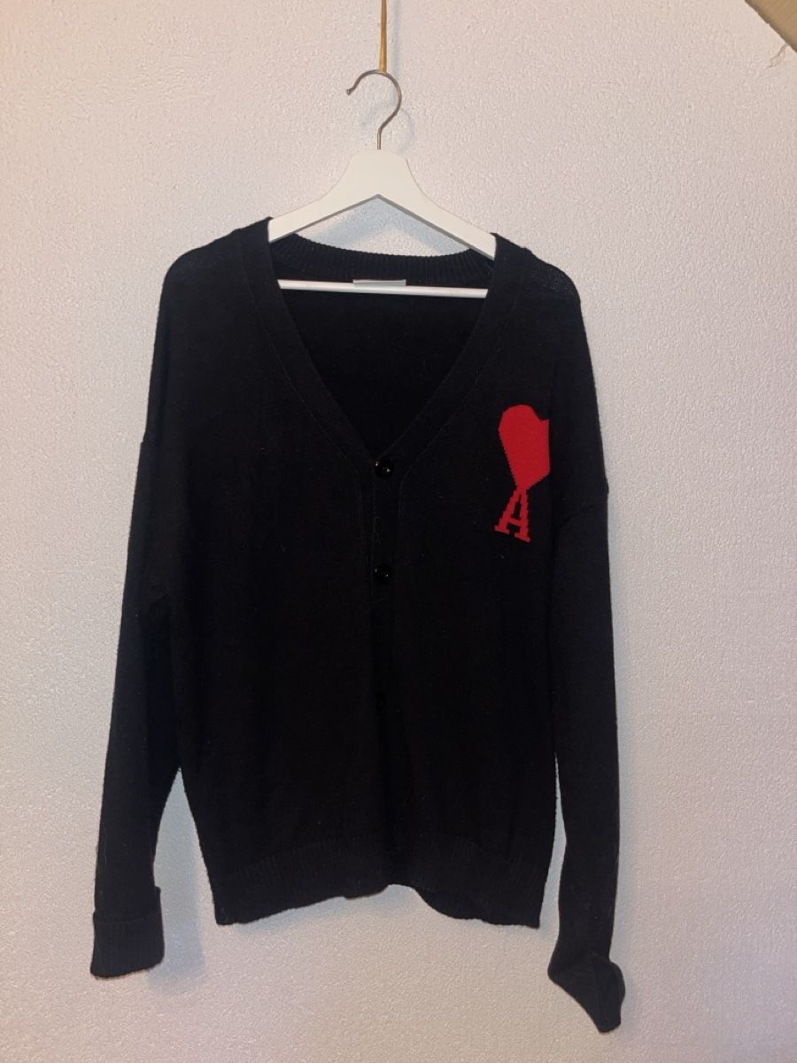 Pullover & Sweatshirts: Ami Paris Strickjacke, schwarz – Gebraucht aus Herisau von ann_8lgy 3