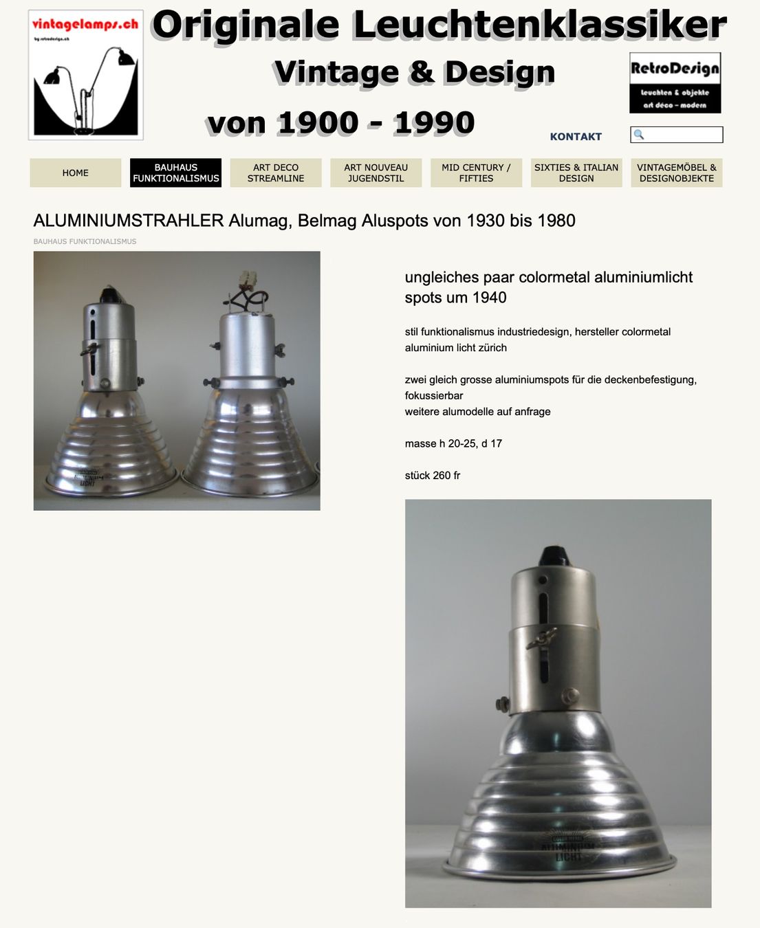Belmag Lustres & lampes de plafonds: Pendelleuchte Aluminium Design Industrie – D'occasion à Winterthur par Lichtsignal01 5