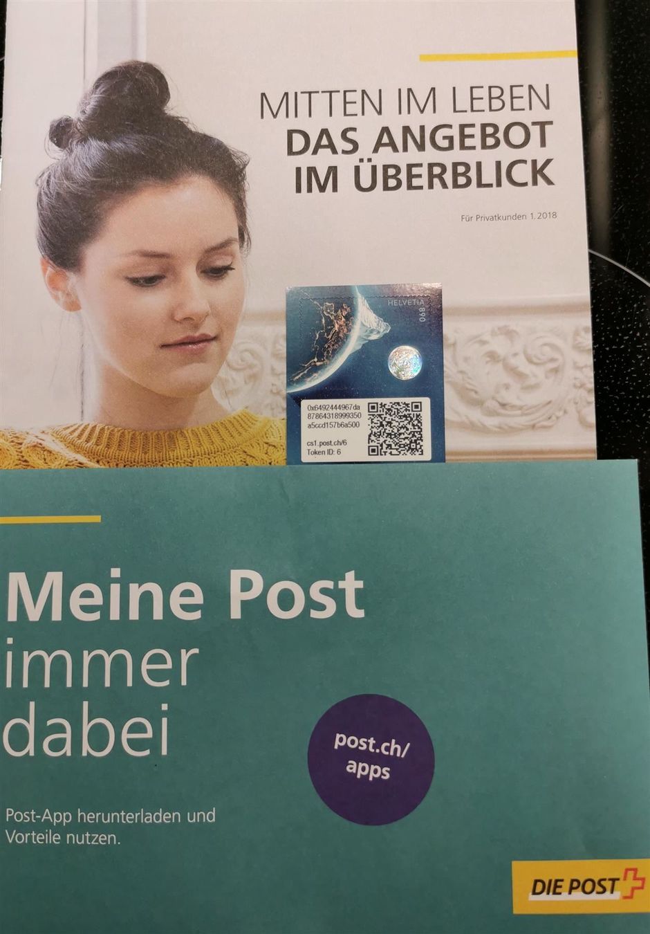 Stempel: Swiss Crypto Stamps ID6 – Neu (gemäss Beschreibung) aus Baar von CryptoShop 1