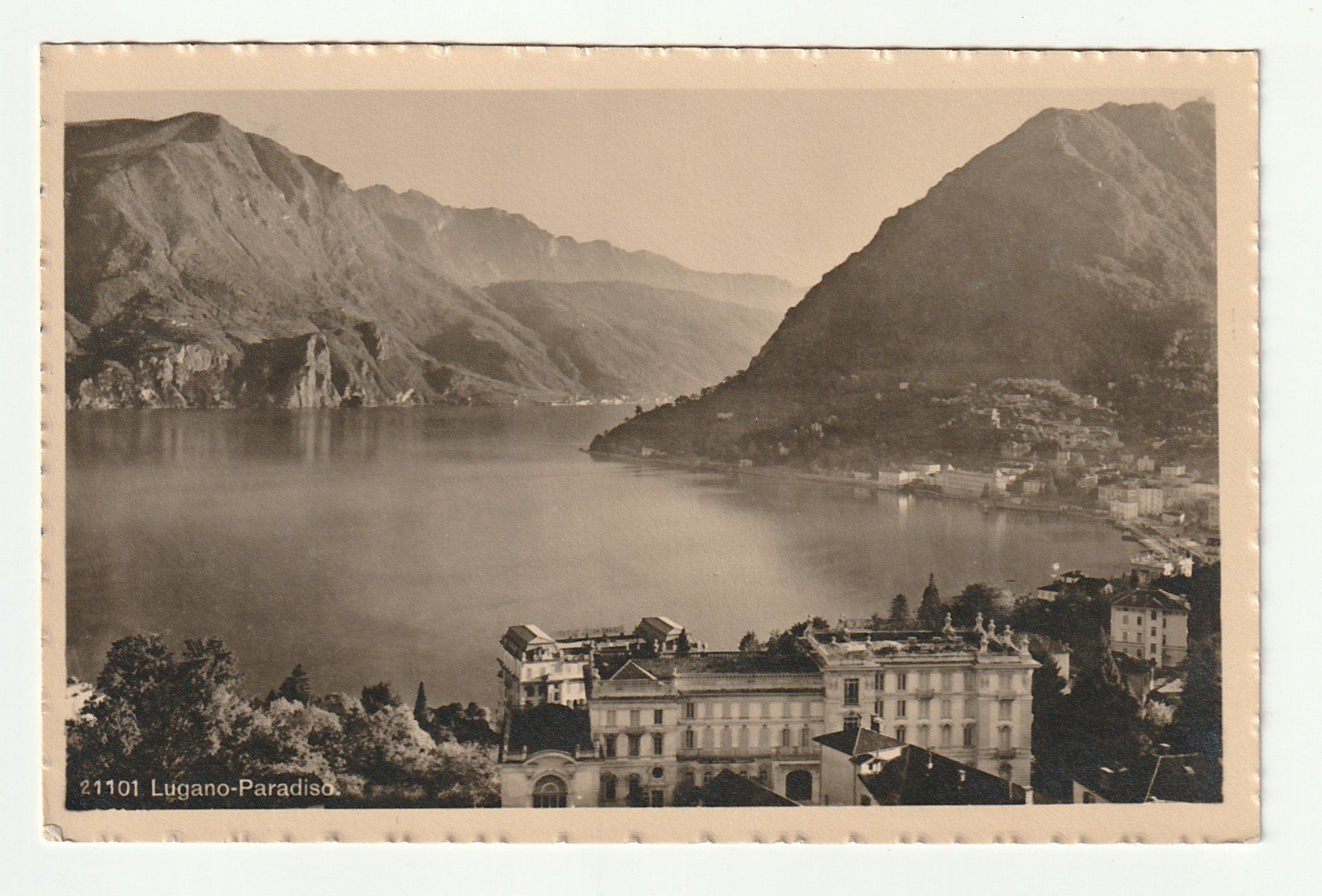 Cartoline postali: Ansichtskarte Lugano-Paradiso 1915 – Usato da St. Gallen venduto da Ricardo_Deals