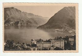 Ansichtskarte Lugano-Paradiso 1915