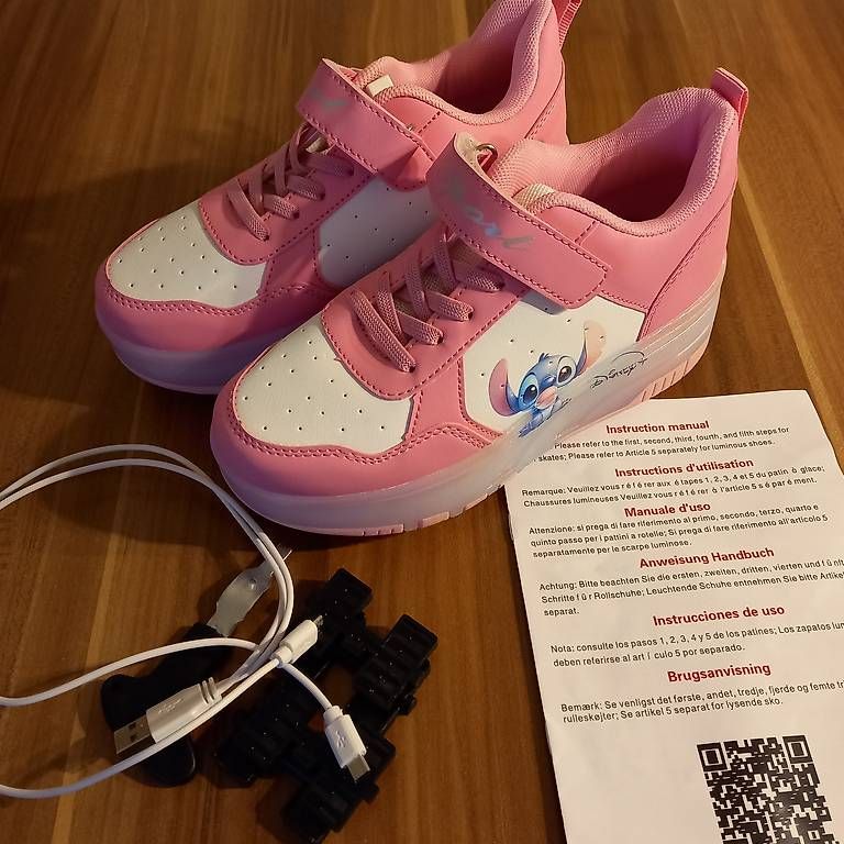 Pattini in linea & Pattini a rotelle: Schuhe mit Rollen Stitch Disney NEU – Usato da Wattwil venduto da Rainbow412 1