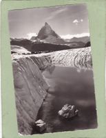 Zermatt Gletschersee Gornergletscher Matterhorn 1943
