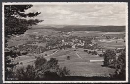 Beggingen -  Luftbild   Feldpost 1945