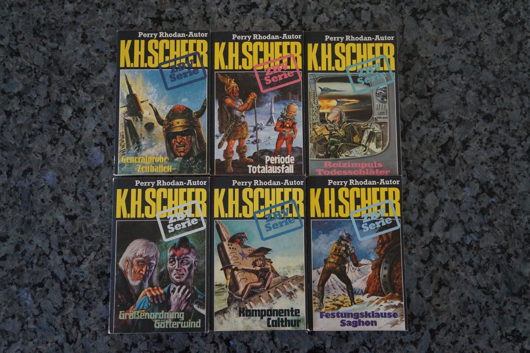 Libri: Taschenbücher ZBV von K.H.Scheer – Nuovo (secondo la descrizione) da bronschhofen venduto da blackpearl01 6