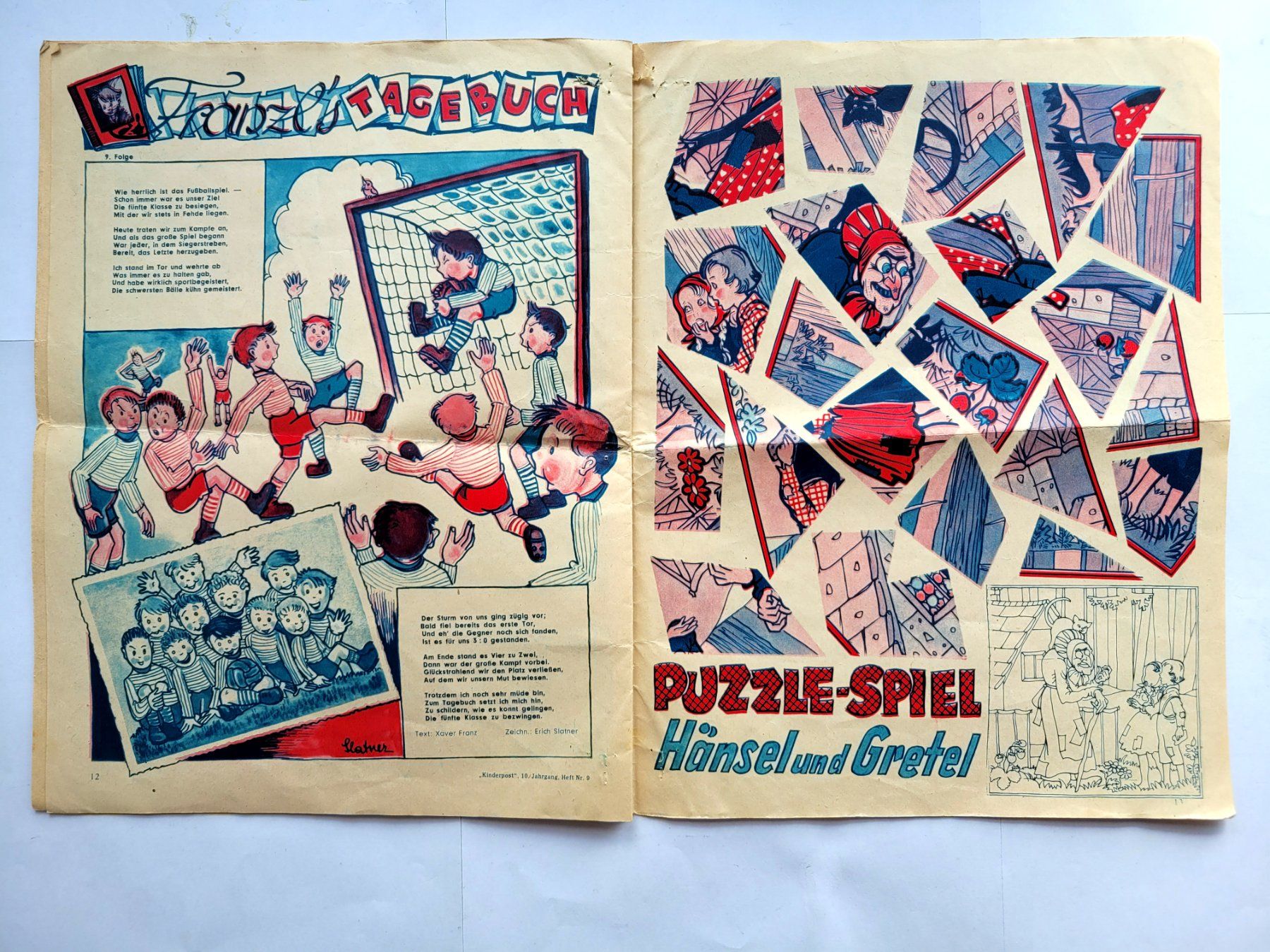 Zeitschriften & Magazine: Die Kinderpost Heft 9 / 1955 – Gebraucht aus Schöftland von huair 5