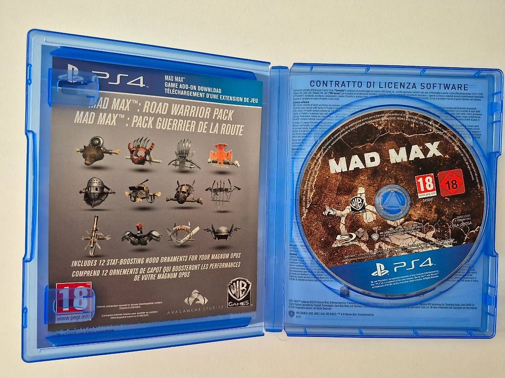 Giochi: MAD MAX PS4 – Usato da Horw venduto da Mschaefer 2