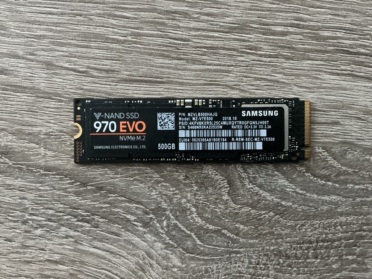 Samsung Dischi rigidi: Samsung 970 Evo NVMe M.2 SSD 500GB – Usato da Doppleschwand venduto da gnagi82