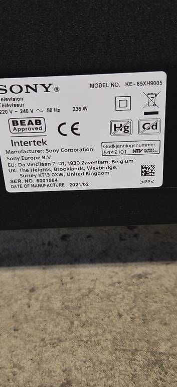 Fernseher: Sony Bravia Smart TV 65 Zoll – Gebraucht aus Lostorf von a_susu 1