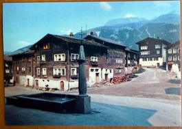 Ernen - Goms - Dorfplatz 1970