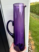 1960s XL purple amethyst glass vase Reijmyre Glasbruk Sweden