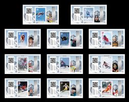 2024 Swiss Crypto Stamps 5.0 - komplette Basic-Edition **