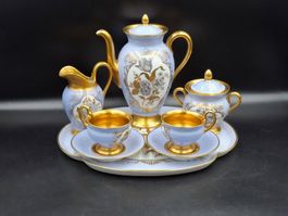 Art-déco Kaffee Service Tête-à-Tête zwei Person Thomas 1930