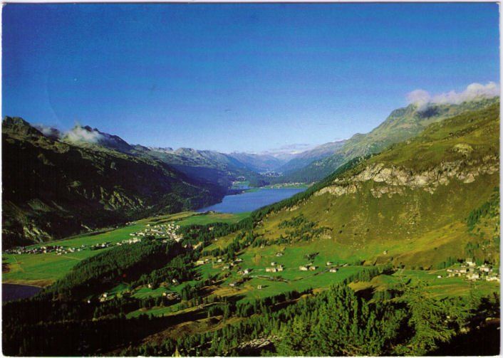 Ansichtskarten: Sils mit Fextal – Gebraucht aus Binningen von Mountainrider