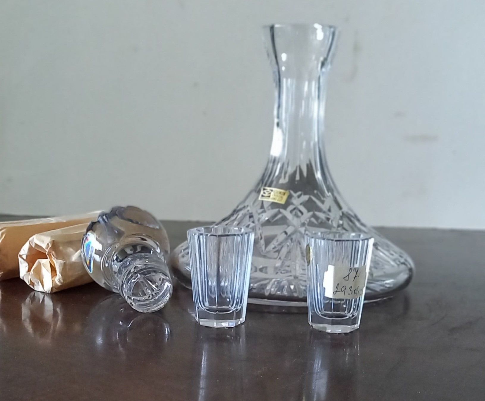 Caraffe: Karaffe Set -  Bohemia Kristal – Nuovo e nell'imballaggio originale da Greifensee venduto da YMCA1943