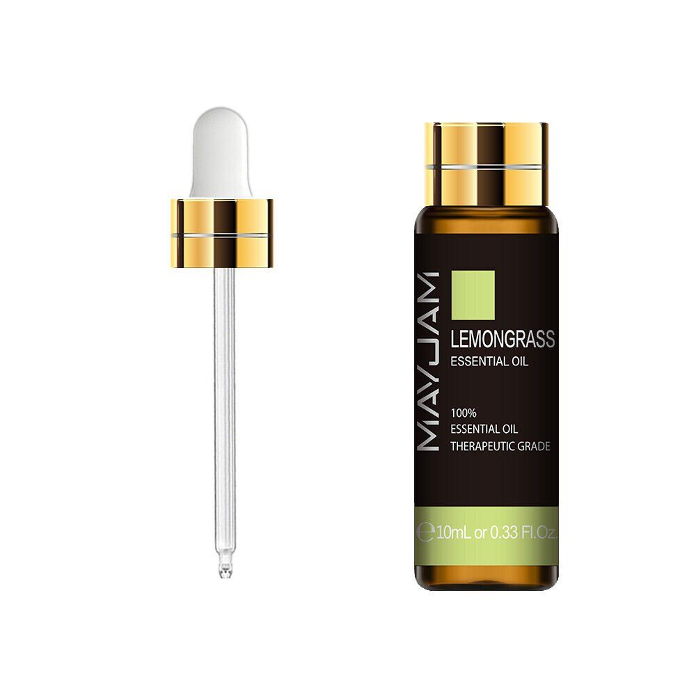 Oli essenziali: Ätherisches Lemongrass öl 100% natürlich 10ml Luftbefeuchter – Nuovo e nell'imballaggio originale da Hundwil venduto da Mr.Wong 1