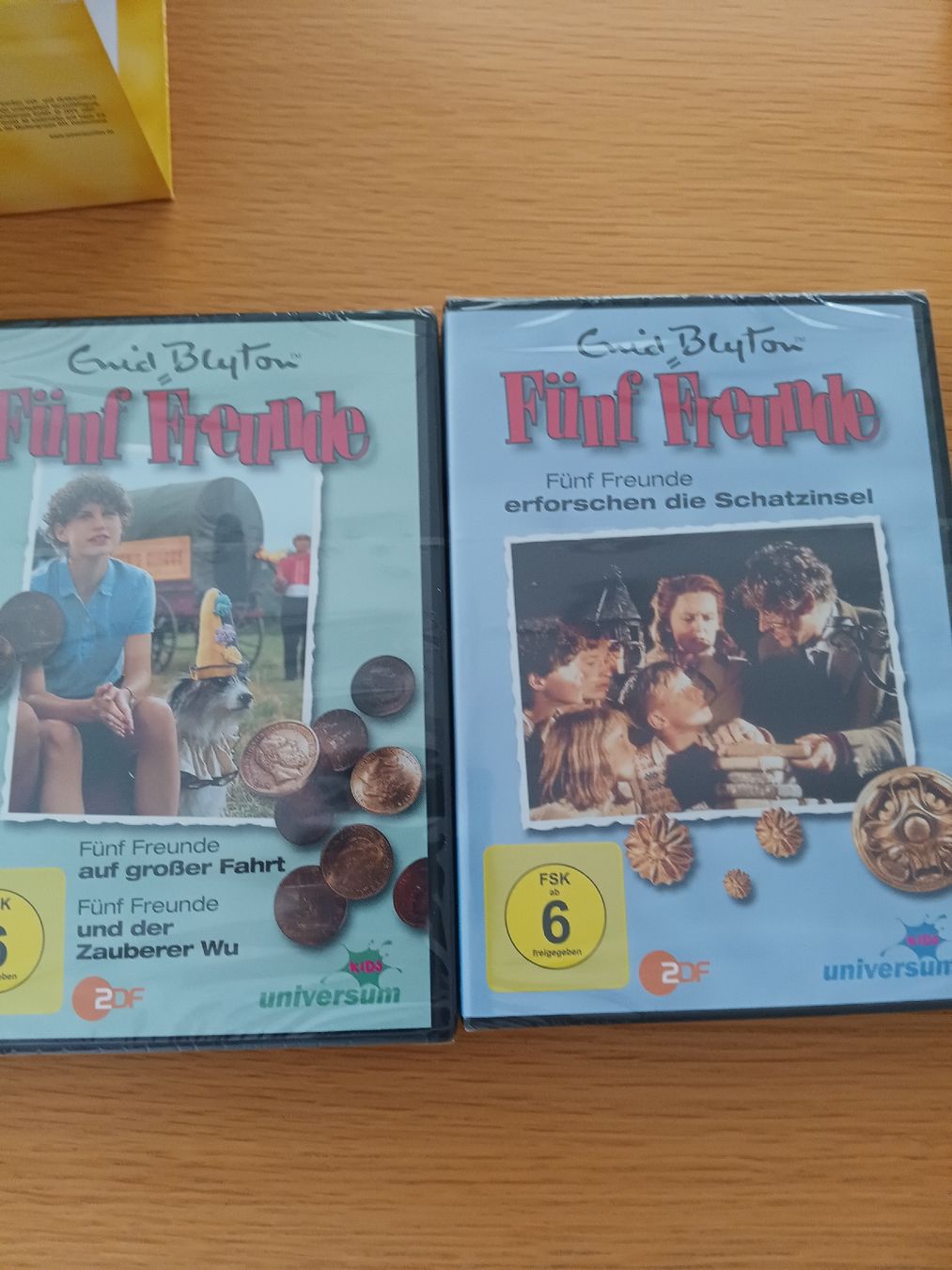 Tutti i DVDs: 4 DVDs Fünf Freunde Abenteuer Box Set – Nuovo (secondo la descrizione) da Stansstad venduto da leoni66 1