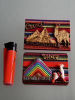 Kühlschrankmagnete CUSCO Peru 🇵🇪 Machupicchu 🦙  2 Stk. 
