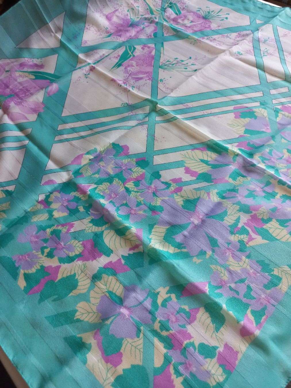 Foulards & écharpes: Foulard Renoir 78×78 cm – Neuf (Voir description) à Dompierre FR par fat_xth5 3