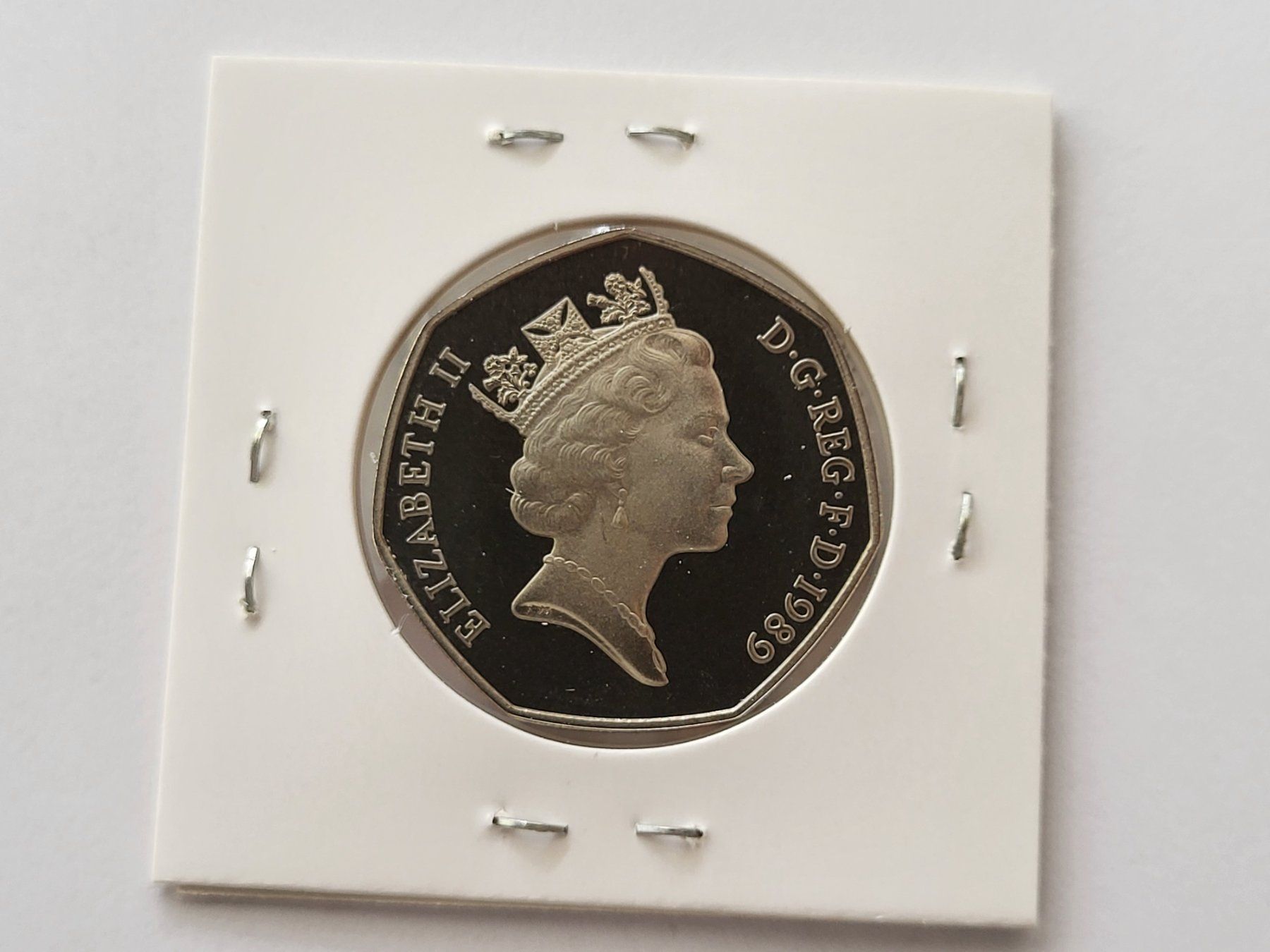 Alle Münzen: 50 Pence 1989 PP – Neu (gemäss Beschreibung) aus Pravidondaz von LVtik 1