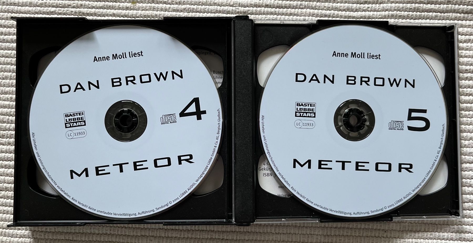 Audiolibri: CD Hörbuch METEOR von Dan Brown – Usato da Zürich venduto da Gurkis 3