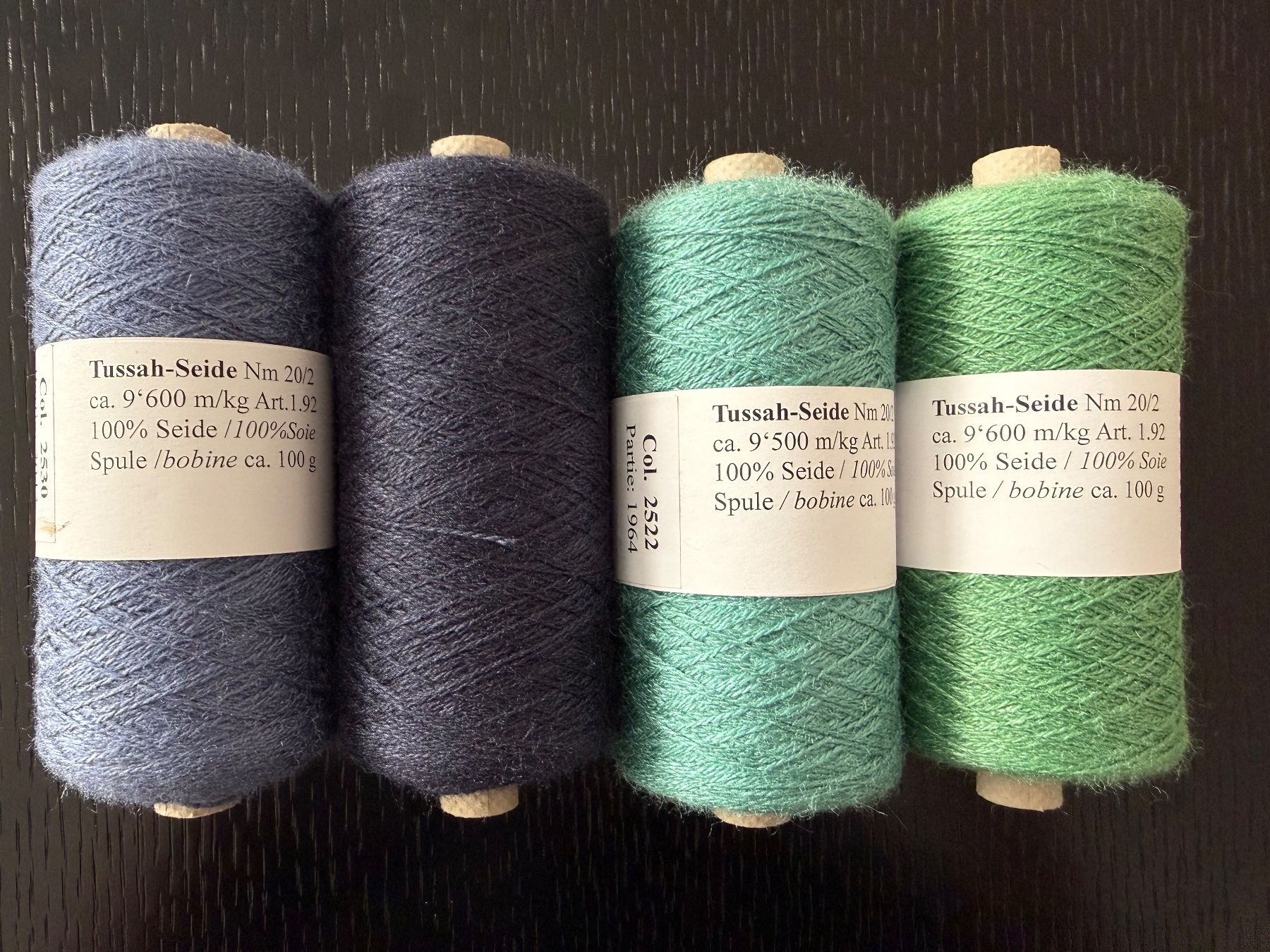 Webrahmen: Webstuhl Material Tussah Seide – Neu (gemäss Beschreibung) aus Bern von Khadi61 2