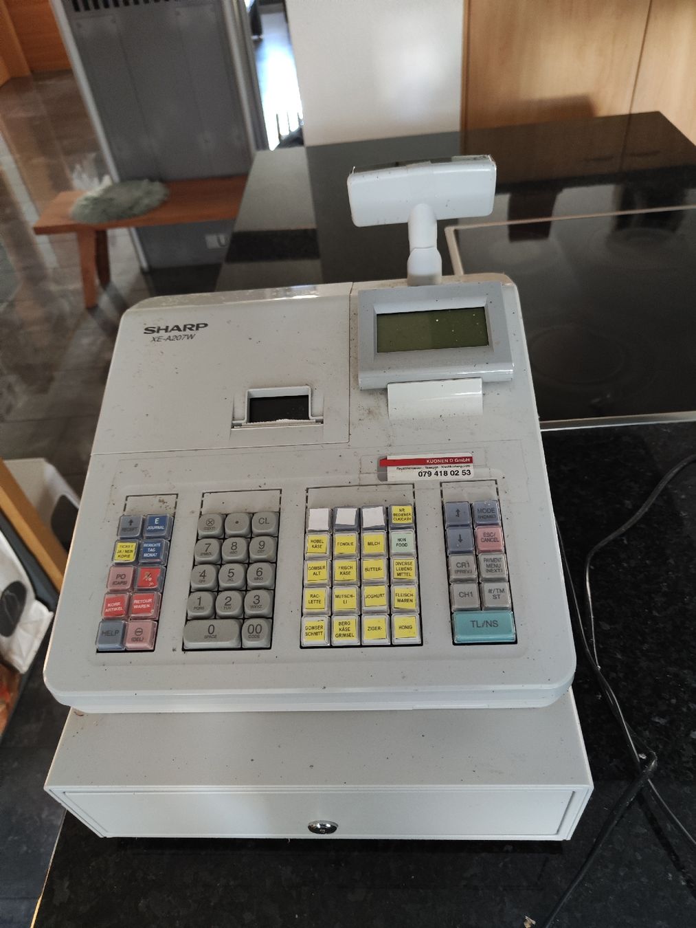 Sharp Caisses enregistreuses: Registrierkasse Sharp XE-A207W – D'occasion à Obergesteln par kli_7rhz