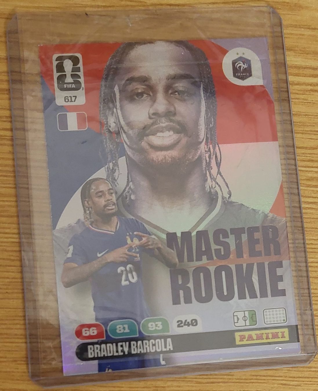 Panini Sammelbilder & Trading cards: Panini Bradley Barcola Nr.617 Master Rookie – Neu (gemäss Beschreibung) aus Lignières von Goatboy
