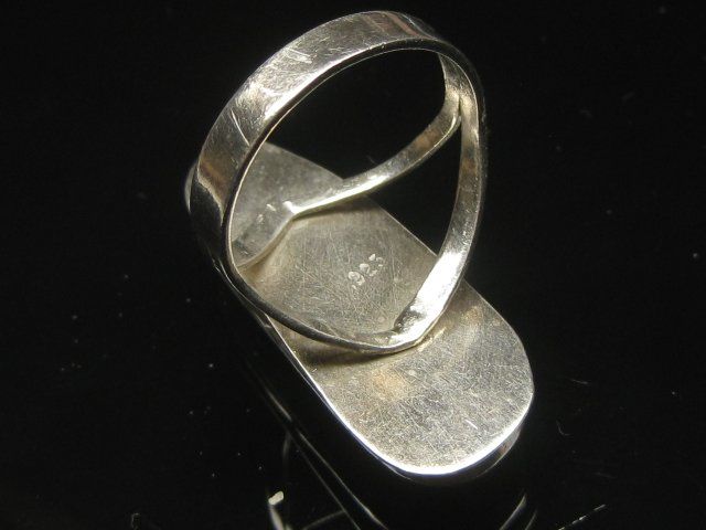 Anelli: Vintage Ring Silber 925 Larimar / Gr. 59 – Usato da Ermatingen venduto da Decovin 5