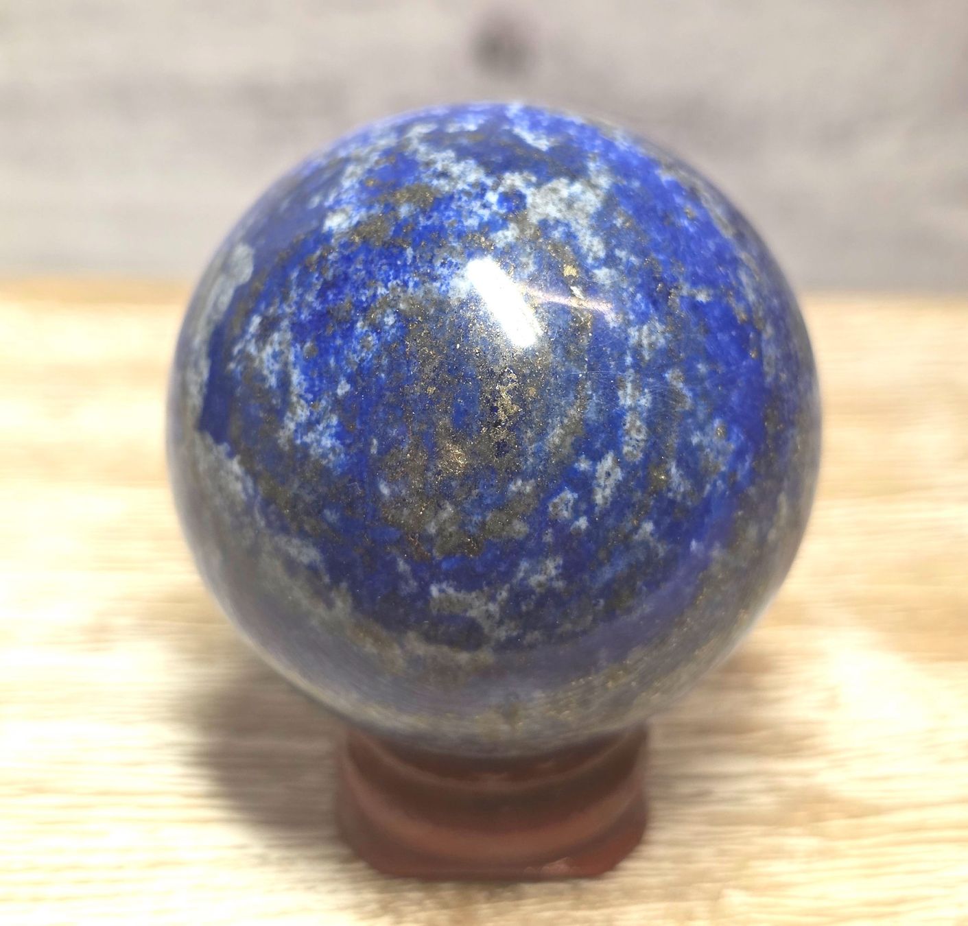 Minerali & Pietre curative: Lapislazuli Kugel 47mm 170g – Nuovo e nell'imballaggio originale da Matzingen venduto da Shay_Crystalz 2