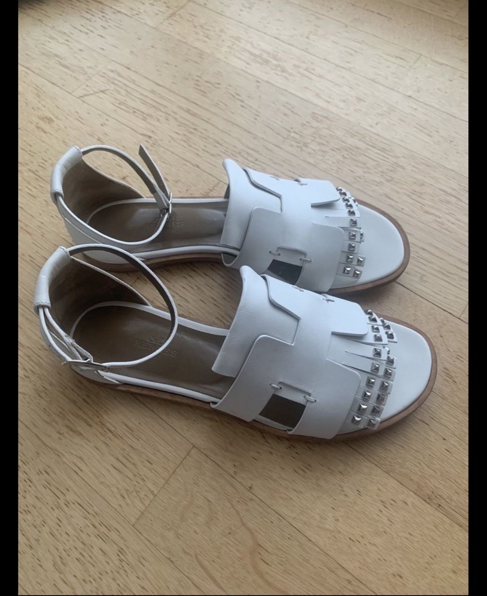Hermès Scarpe da donna: Hermès sandales Santorini 37 – Nuovo (secondo la descrizione) da Peseux venduto da camosport 5
