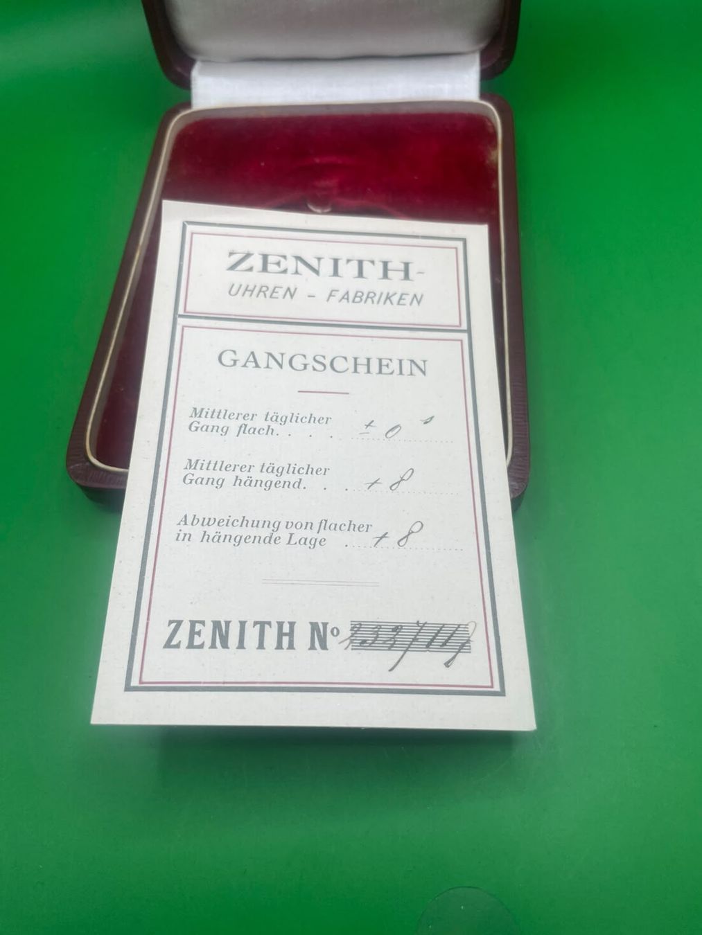Zenith Orologi: Taschenuhr Schachtel – Usato da Unterlangenegg venduto da can_rf8g 3