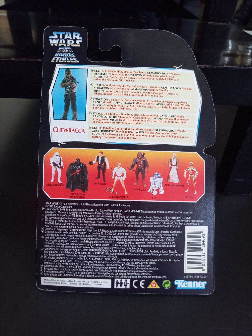 Star Wars Figuren: Star Wars Figur Chewbacca Hasbro Kenner Actionfigur – Neu und originalverpackt aus Reiden von Zofi-Brocki 1