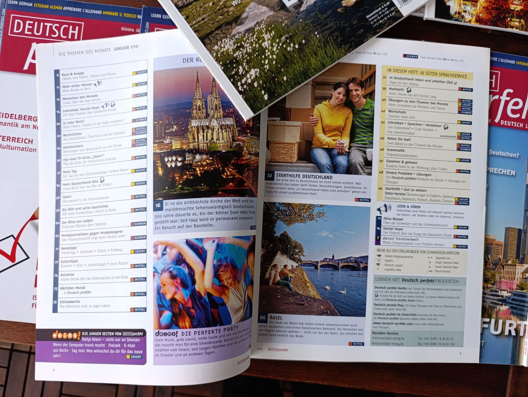 Riviste & Magazine: Deutsch Perfekt, Ausgaben 1-12/2010 – Nuovo (secondo la descrizione) da Zürich venduto da mir_2kjl 3