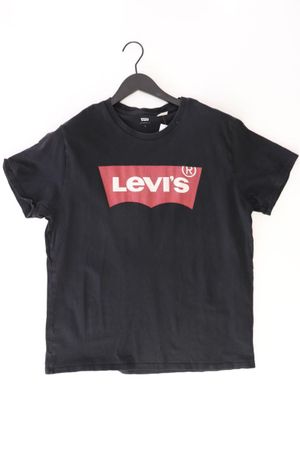 Levi's Printshirt Gr. XL Kurzarm schwarz