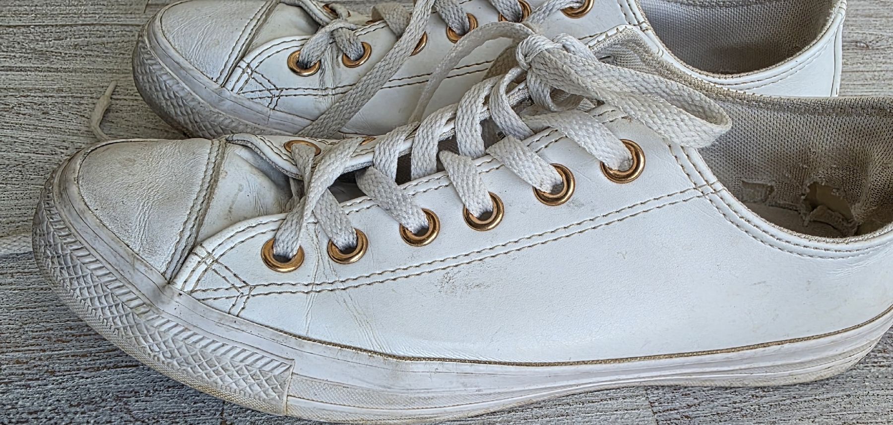 Scarpe da donna: Chaussures/ sneakers Converse blanche taille 39 – Usato da Yverdon-les-Bains venduto da van_dq65 3