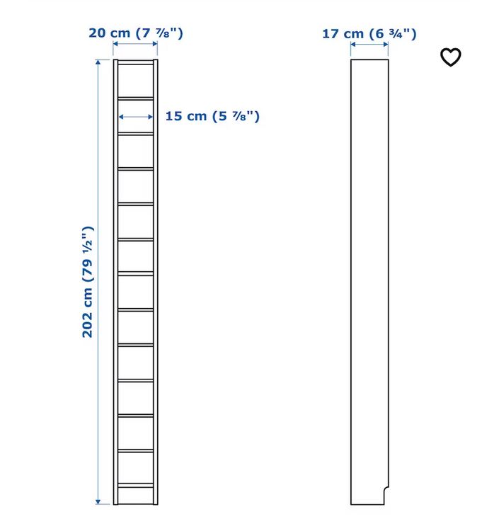 3 IKEA Regale GNEDBY schmal / weiss Kaufen auf Ricardo