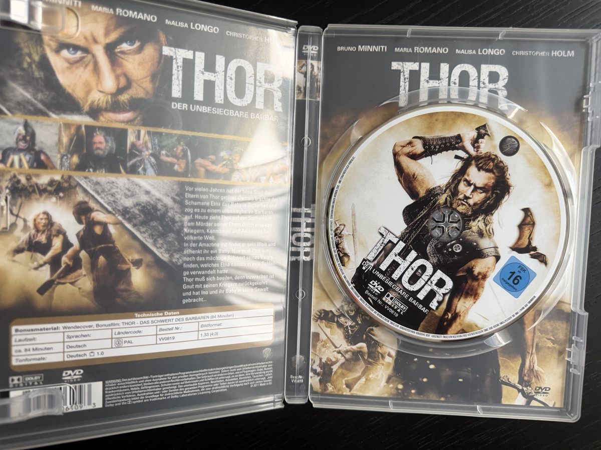Tutti i DVDs: Thor Der unbesiegbare Barbar DVD – Nuovo (secondo la descrizione) da Lausen venduto da EisAmStiel94 2