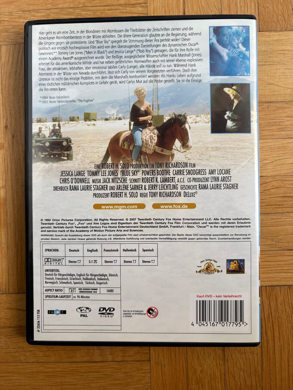 Tutti i DVDs: Blue Sky - DVD – Nuovo (secondo la descrizione) da Zürich venduto da Malcom 2
