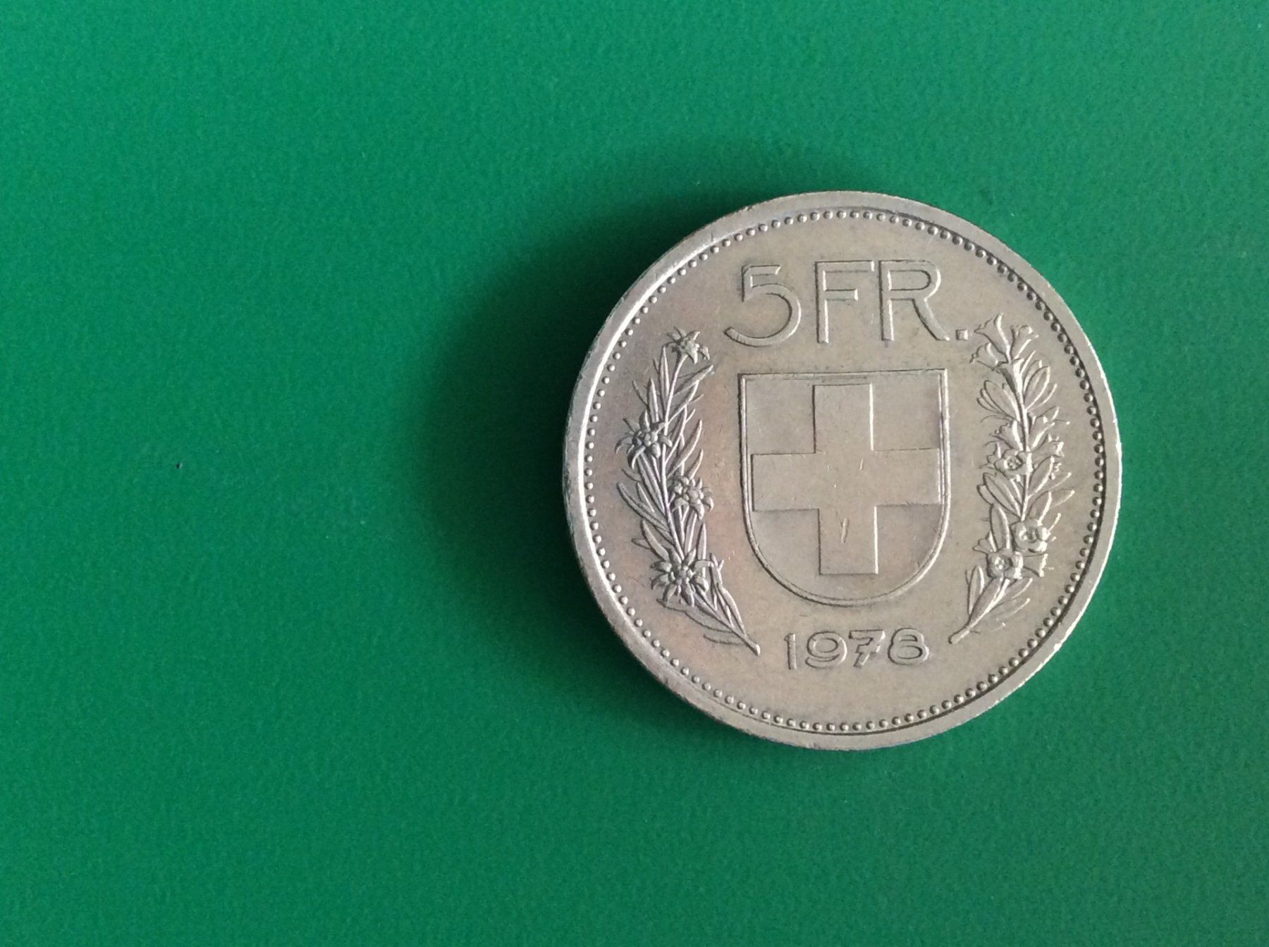 Tutti le monete: 5 francs  1978  Jolie – Usato da Genève venduto da pie_fh2d