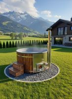 Premium Hot Tub Jacuzzi XL 225 cm – SPA, Hydromassage, LED